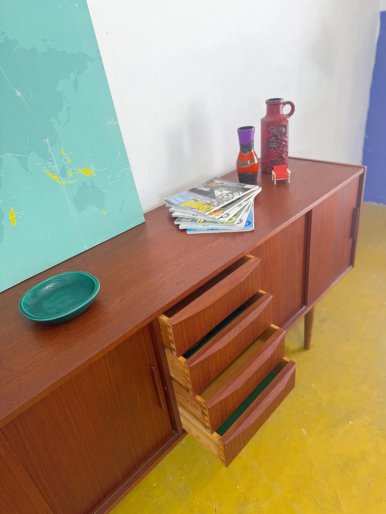 Danish sideboard teak, 1950s 3