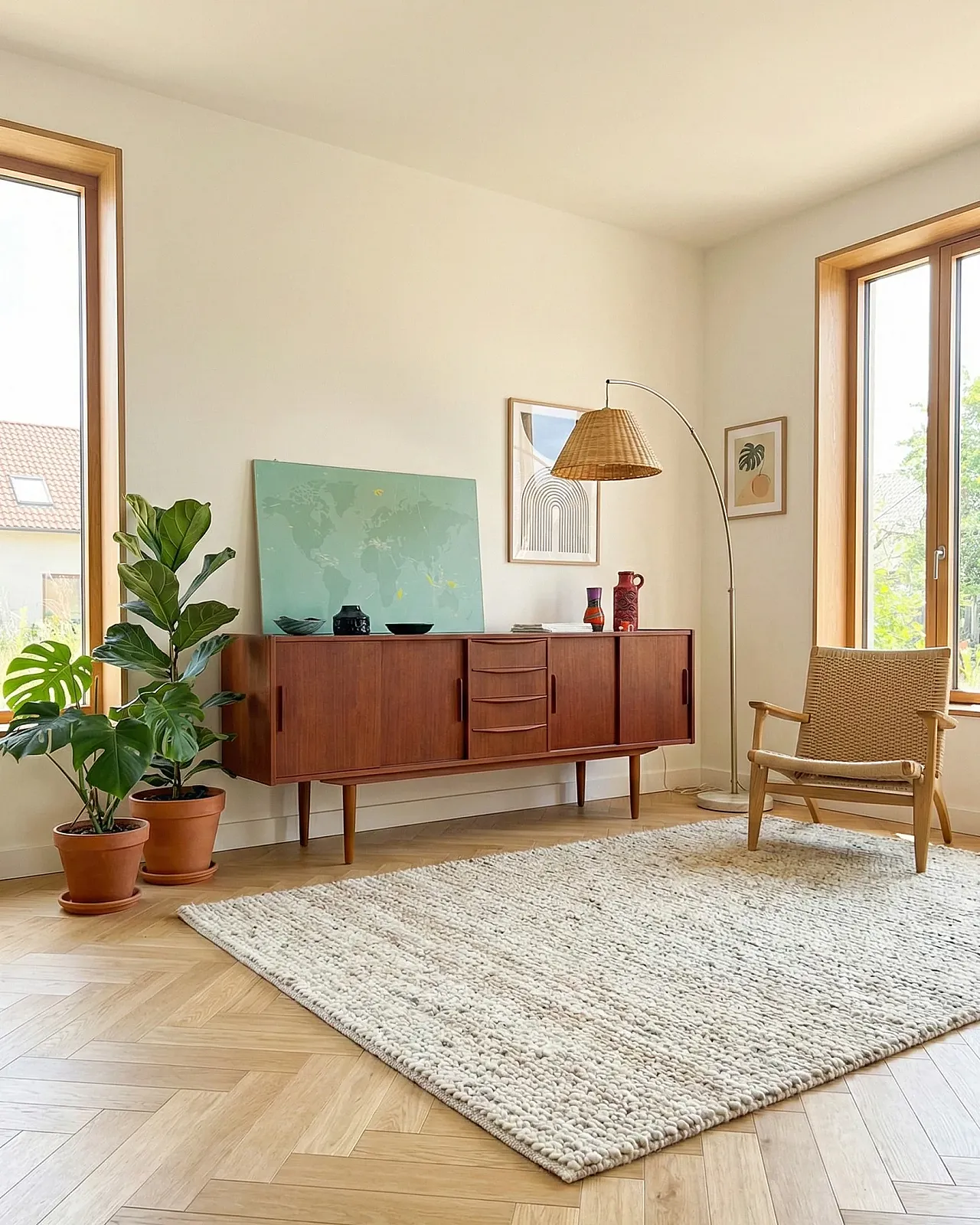 Danish sideboard teak, 1950s 6