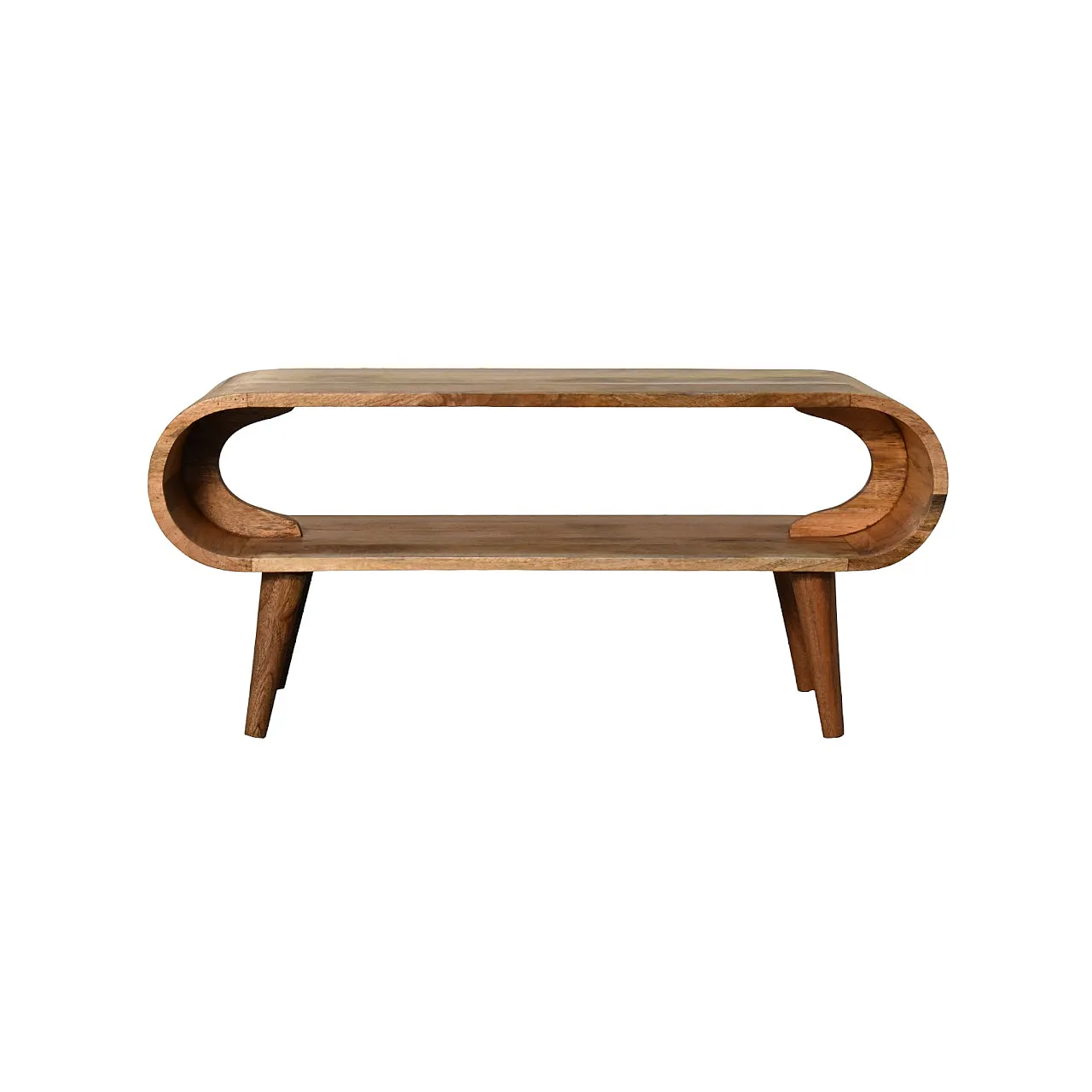 Amaya Nordic style oak-ish coffee table, 20th century 1