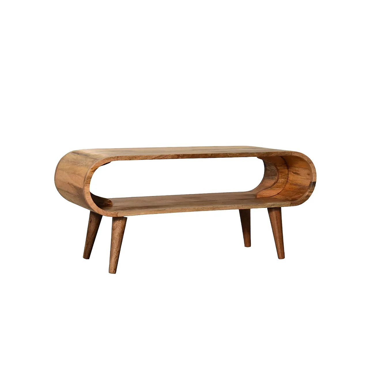 Amaya Nordic style oak-ish coffee table, 20th century 3