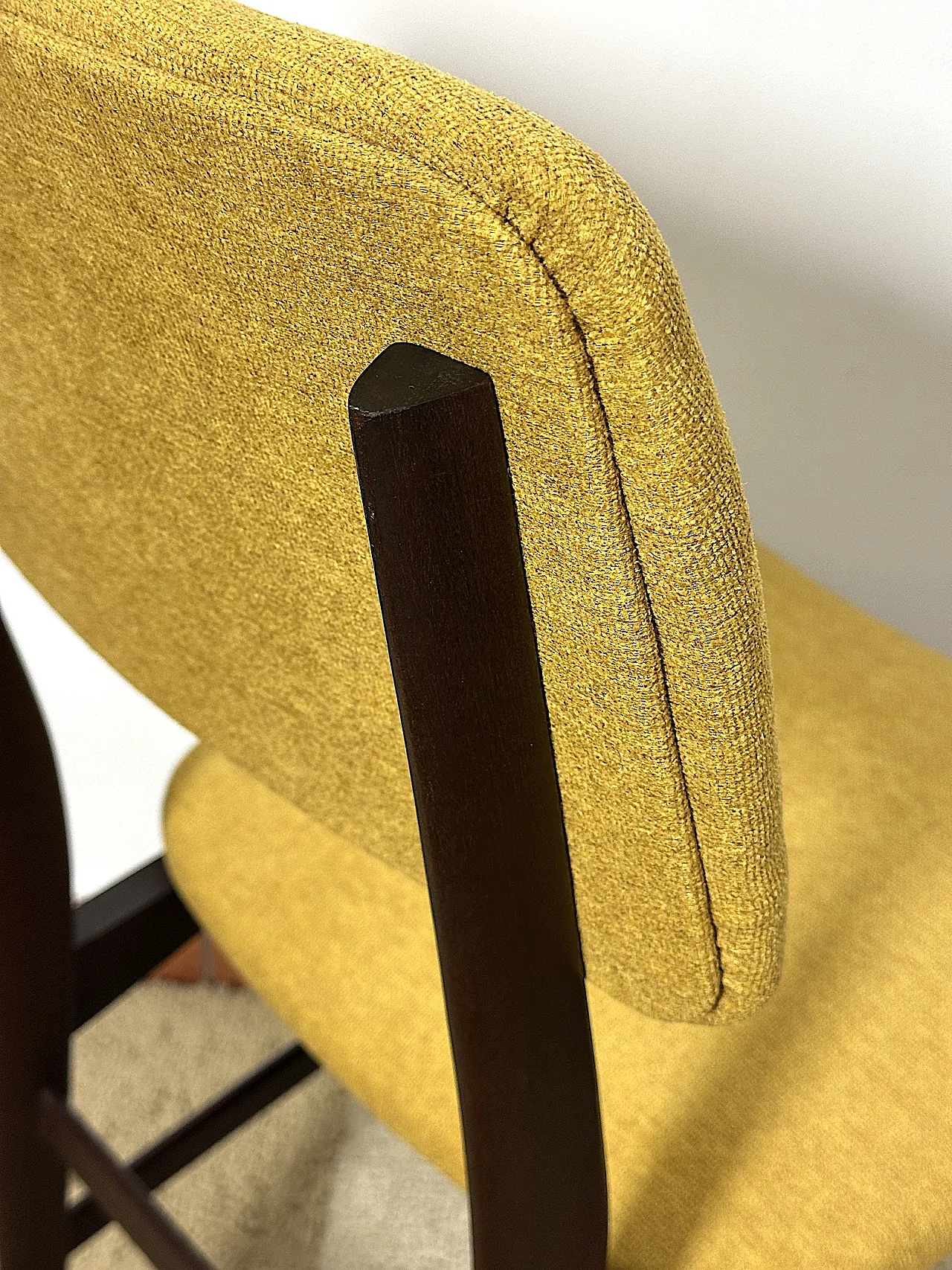 4 teak chairs, 60s 17