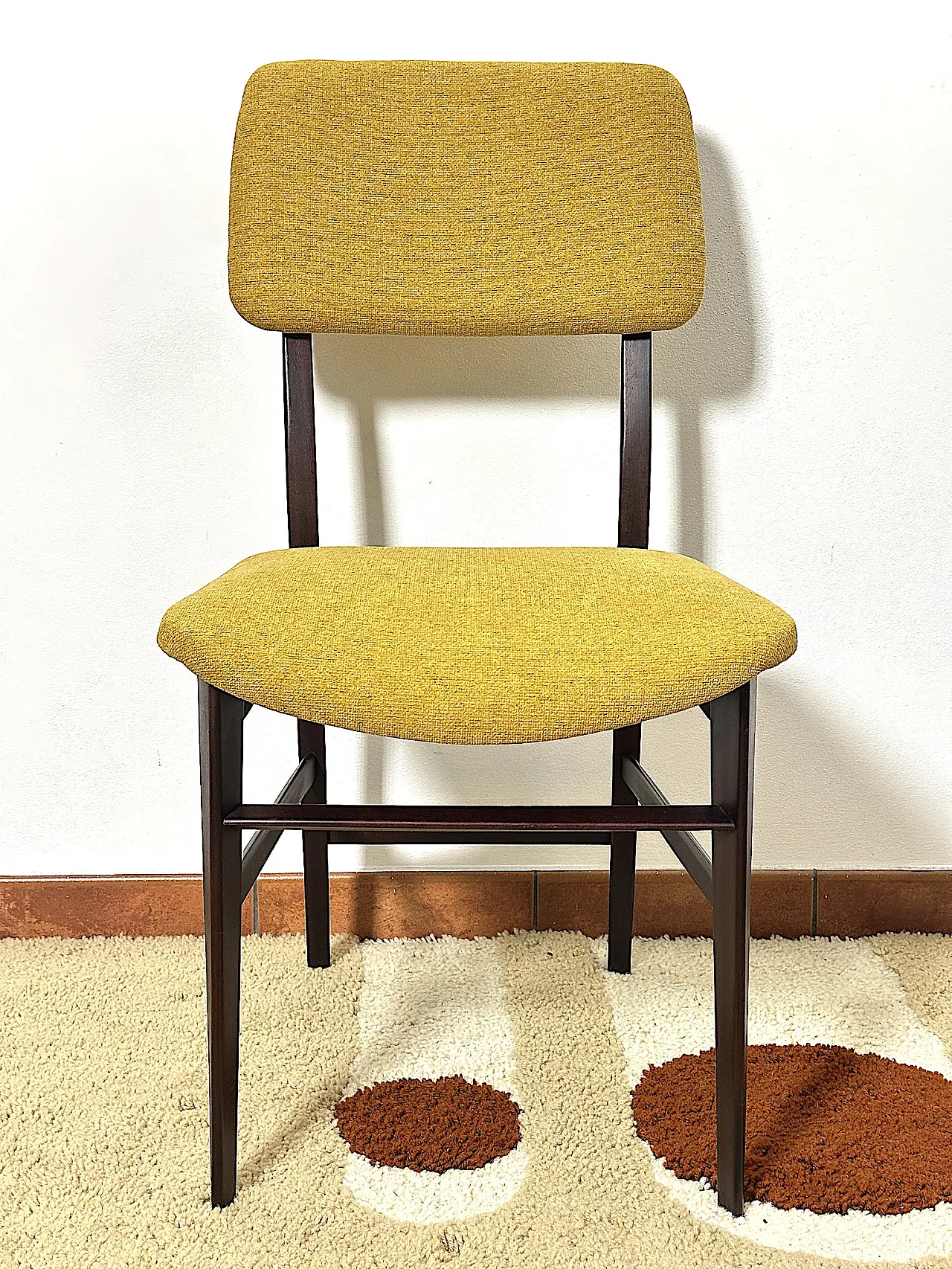 4 teak chairs, 60s 18