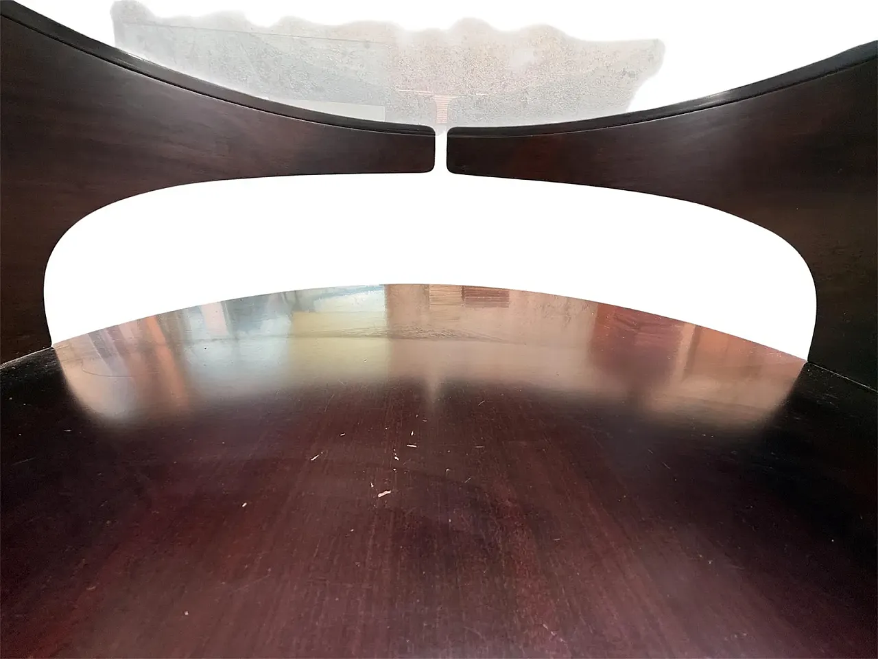 Joe Colombo Wooden Coffee Table, 1970s 6