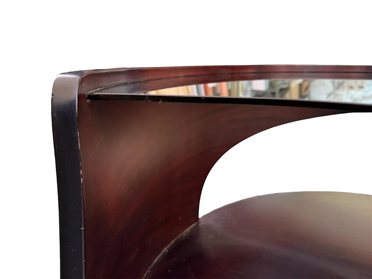 Joe Colombo Wooden Coffee Table, 1970s 8