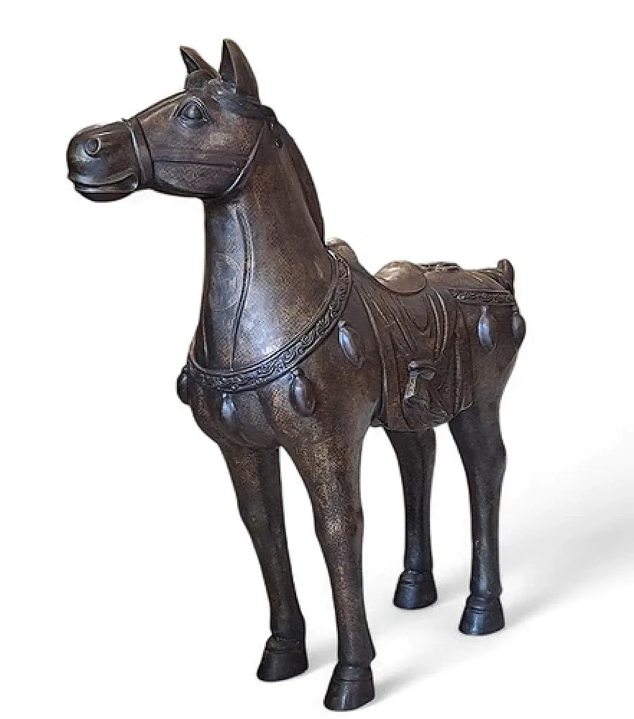 Cavallo in bronzo stile Tang, '900 1