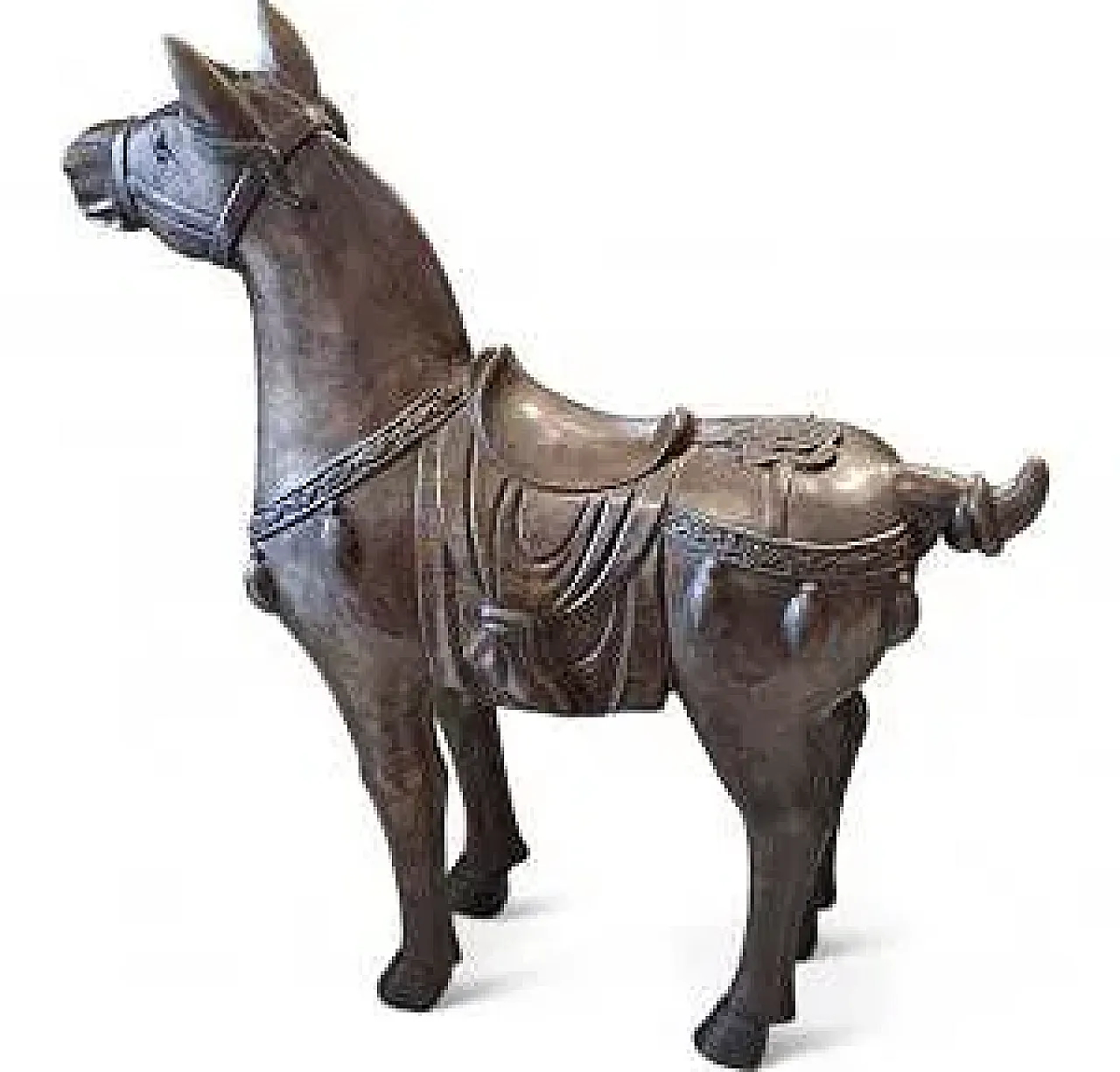 Cavallo in bronzo stile Tang, '900 2