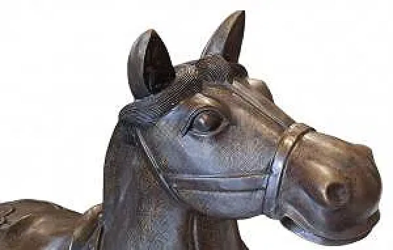 Cavallo in bronzo stile Tang, '900 4
