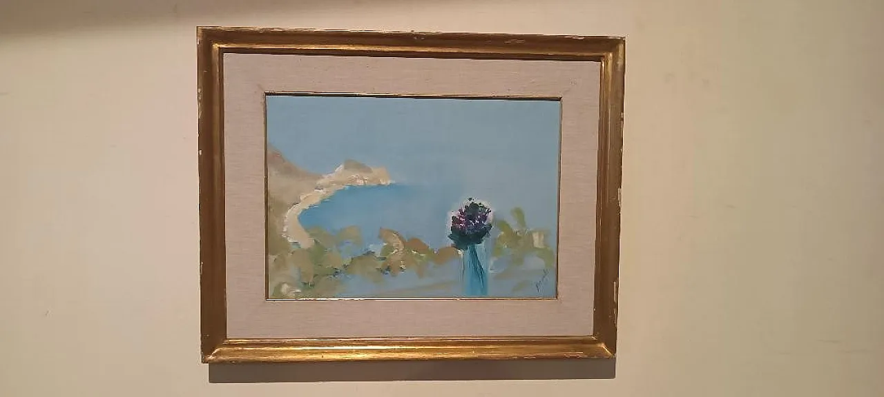 Violette di Renato Borsato, olio su tela, '900 3