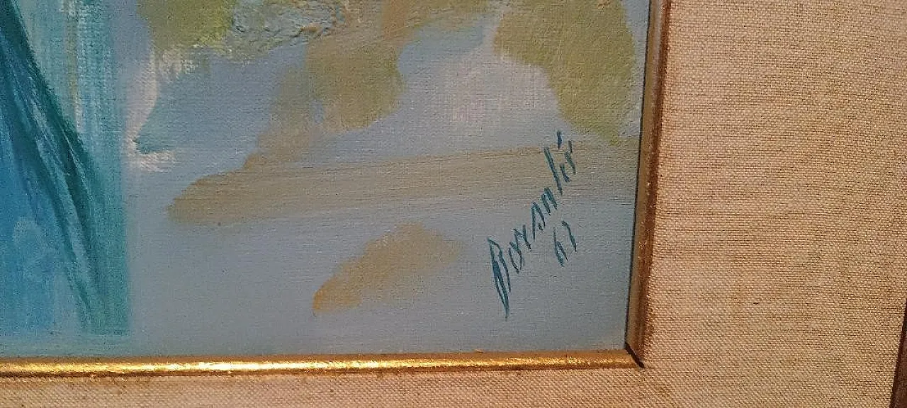 Violette di Renato Borsato, olio su tela, '900 7