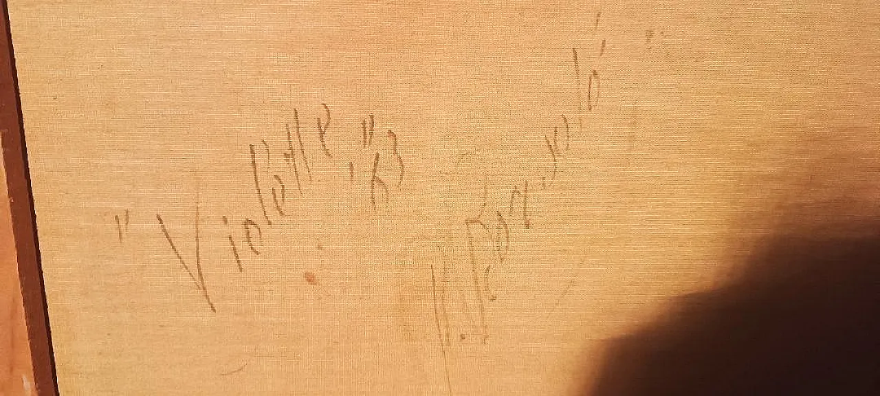 Violette di Renato Borsato, olio su tela, '900 11