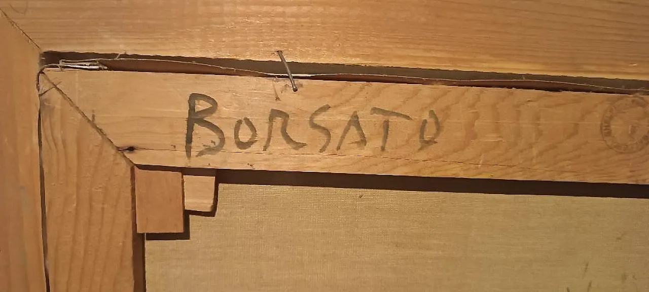 Violette di Renato Borsato, olio su tela, '900 12