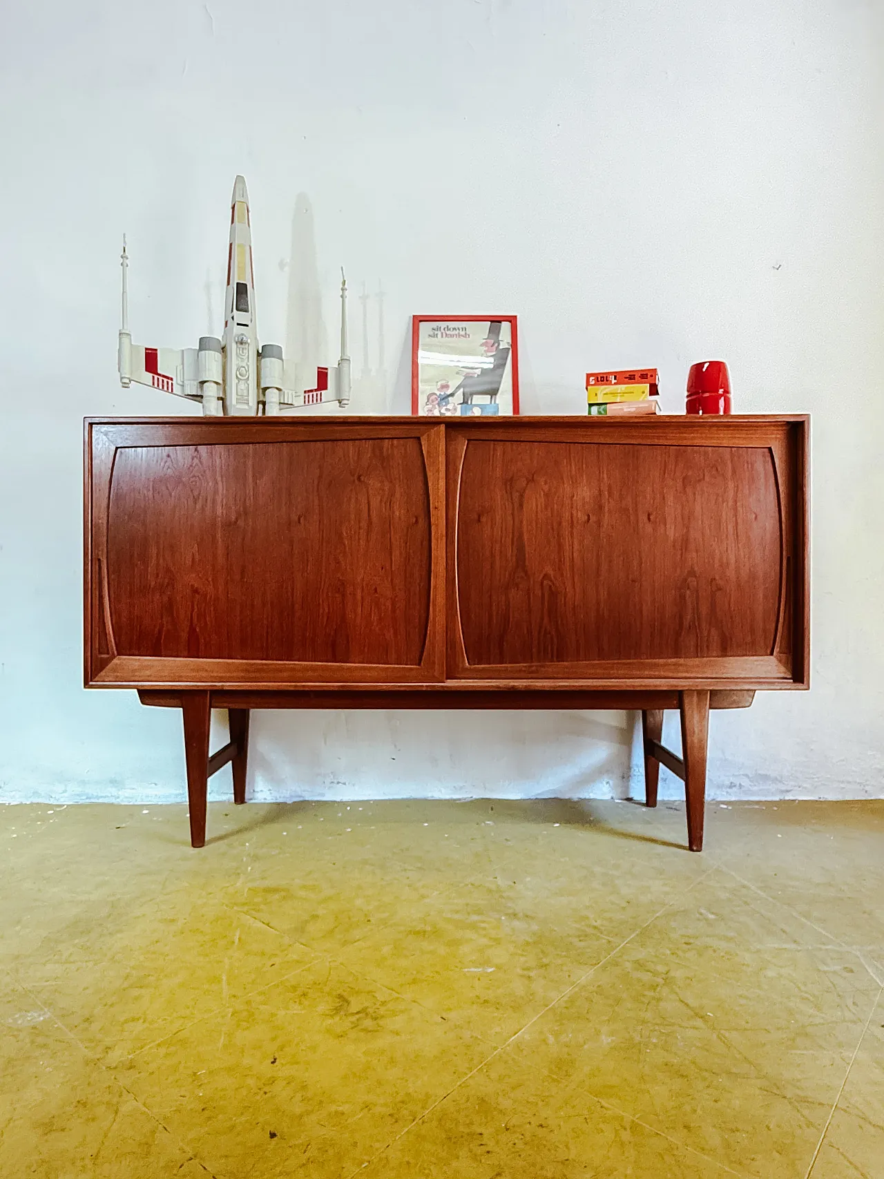 Danish teak sideboard  by Arne Vodder, 50s 2