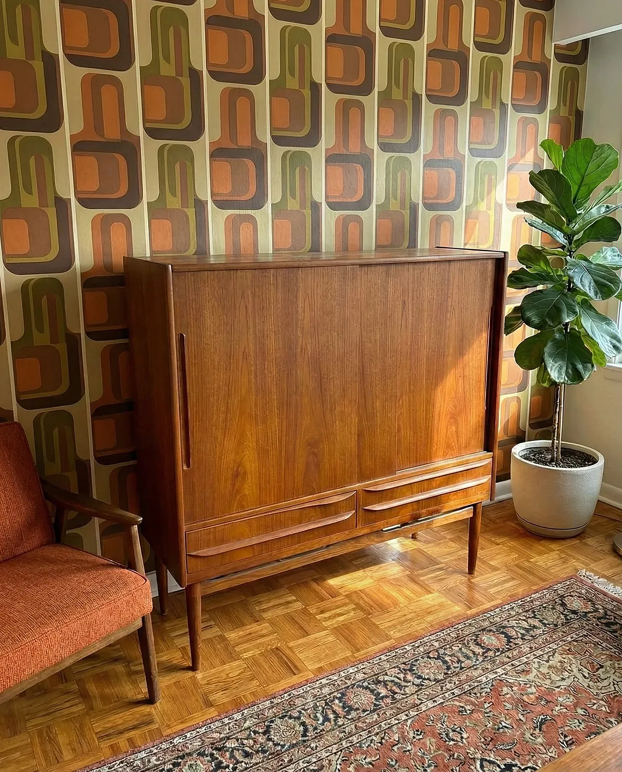 Bar cabinet Danish, 1960s 11