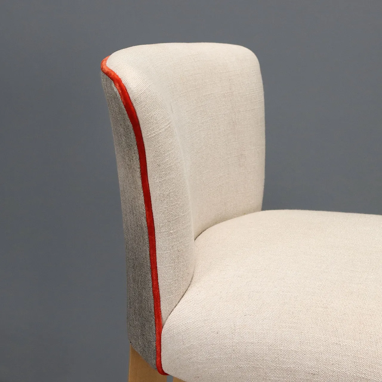 8 Sgabelli di William Yeoward in faggio e ottone, '900 8