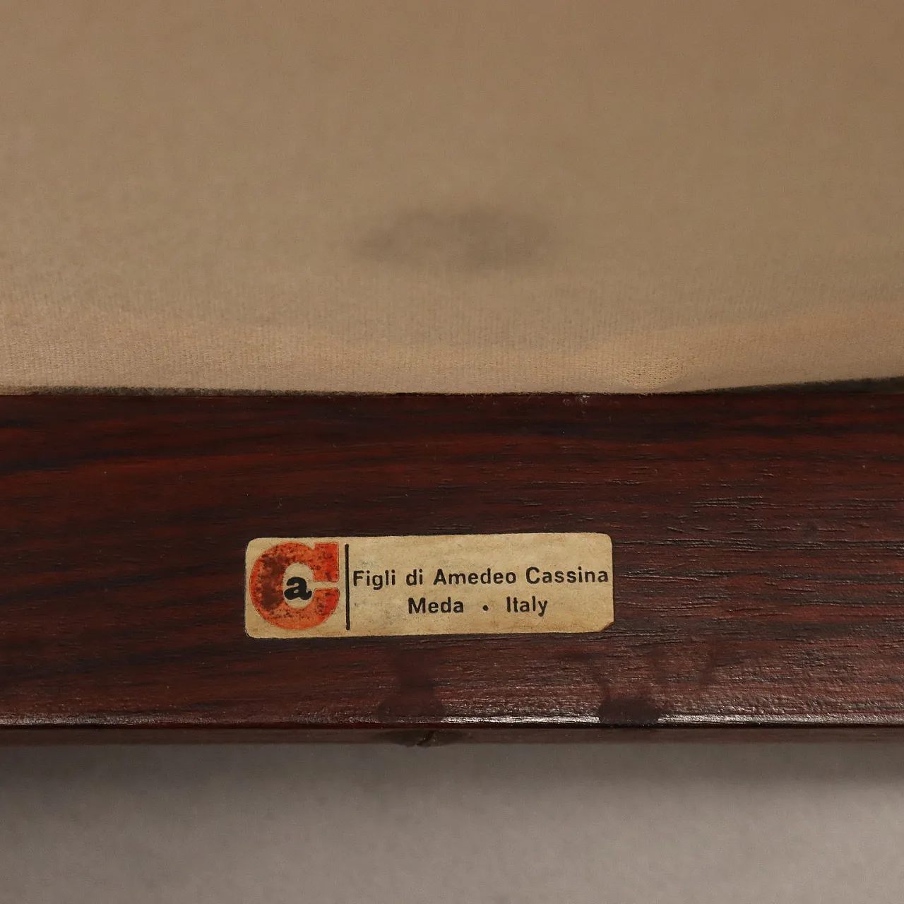 8 Sedie in legno di jacaranda e sedili in pelle, '900 10