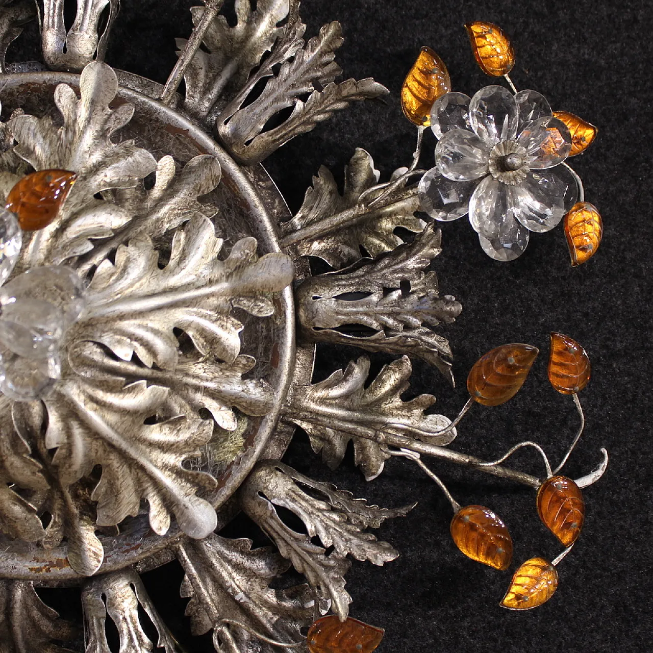 Florentine ceiling light by Banci Firenze, 1970s 7