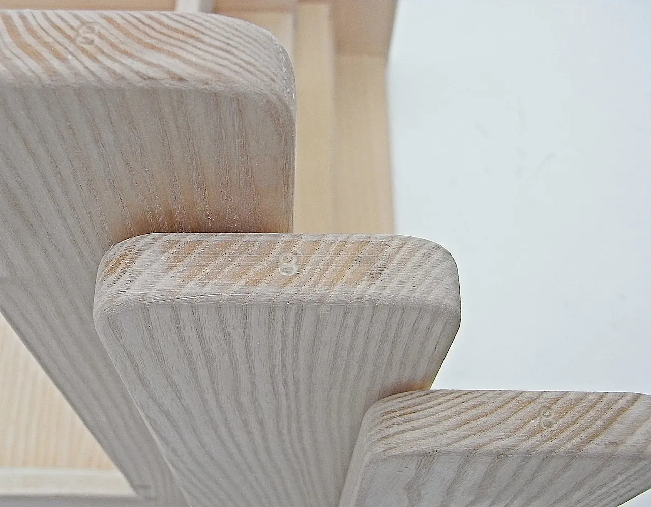 3 Tavolini ad incastro di Afra & Tobia Scarpa per Cassina, anni '90 19