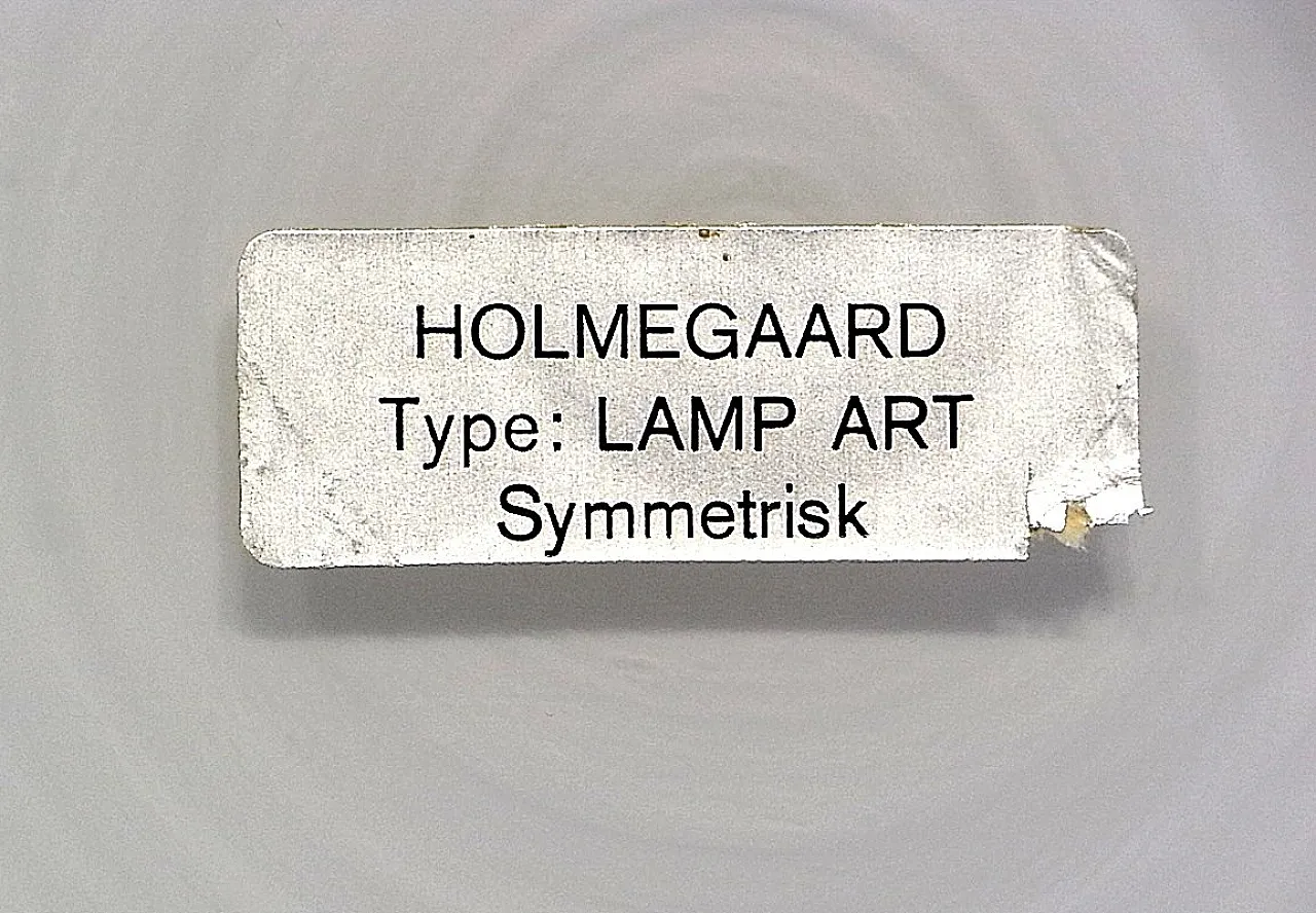 Lampada Symmetrisk di Michael Bang per Holmegaard, anni '80 10