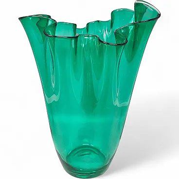 Fazzoletto vase by Michielotto in Murano glass, 1970s