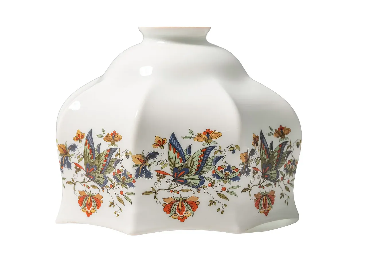 Paralume pendente in vetro, metà '900 1