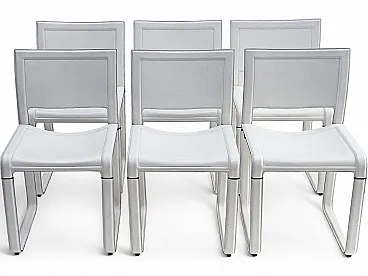 6 Sedie Sistina di Tito Agnoli per Matteo Grassi, anni '80