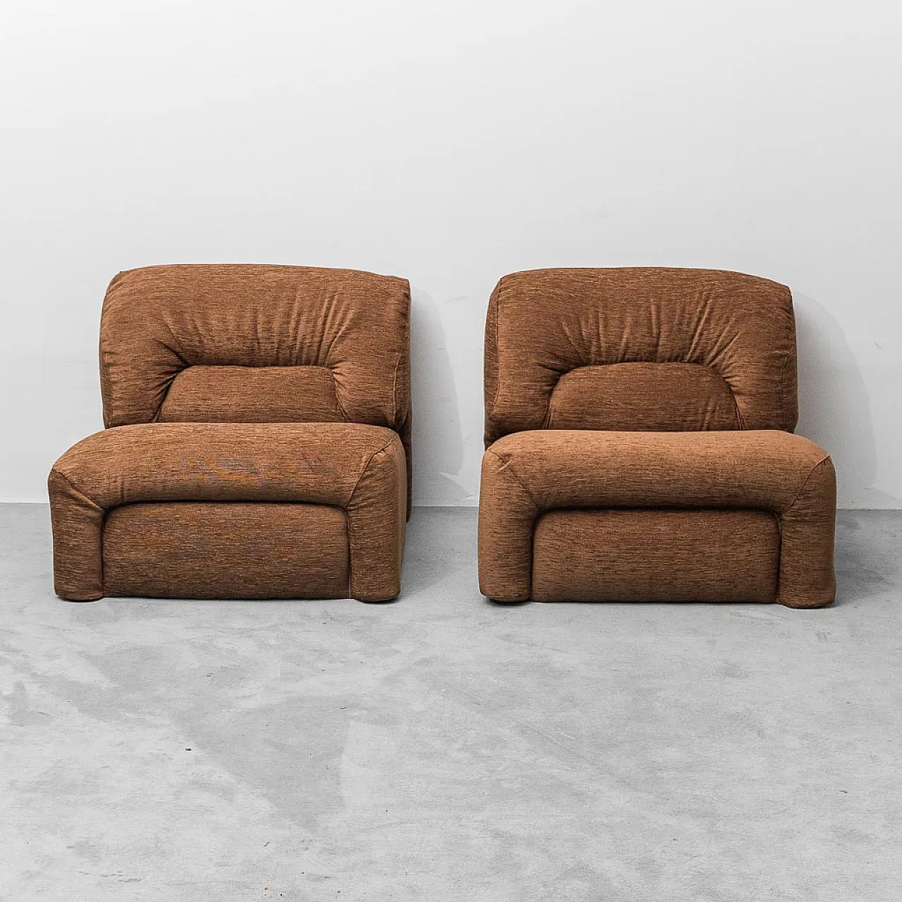 Modular 2-seater sofa or pair of armchairs, 1970s 7