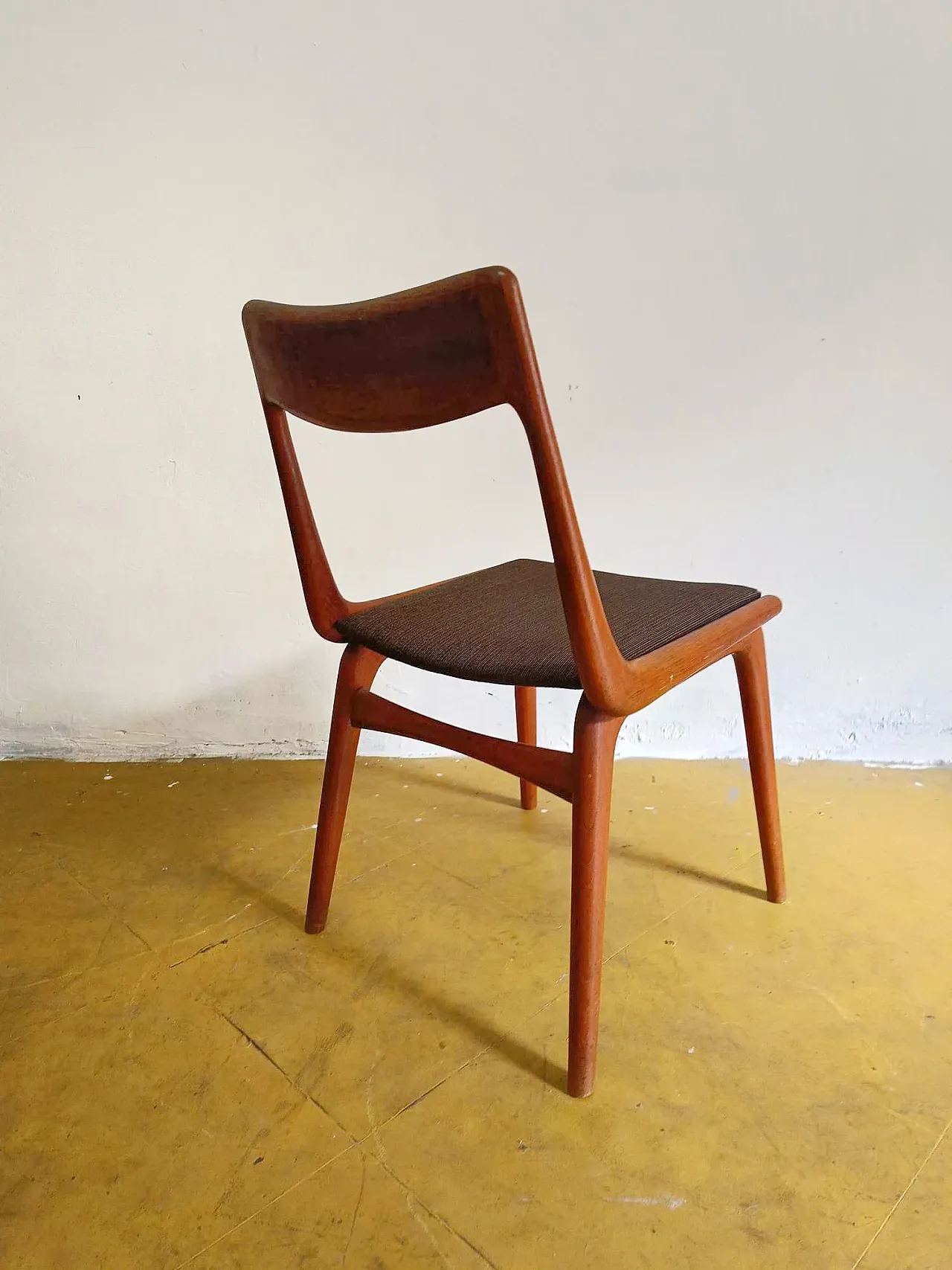 Boomerang Chair 370 by Alfred Christensen Danish in teak, 1960s 1