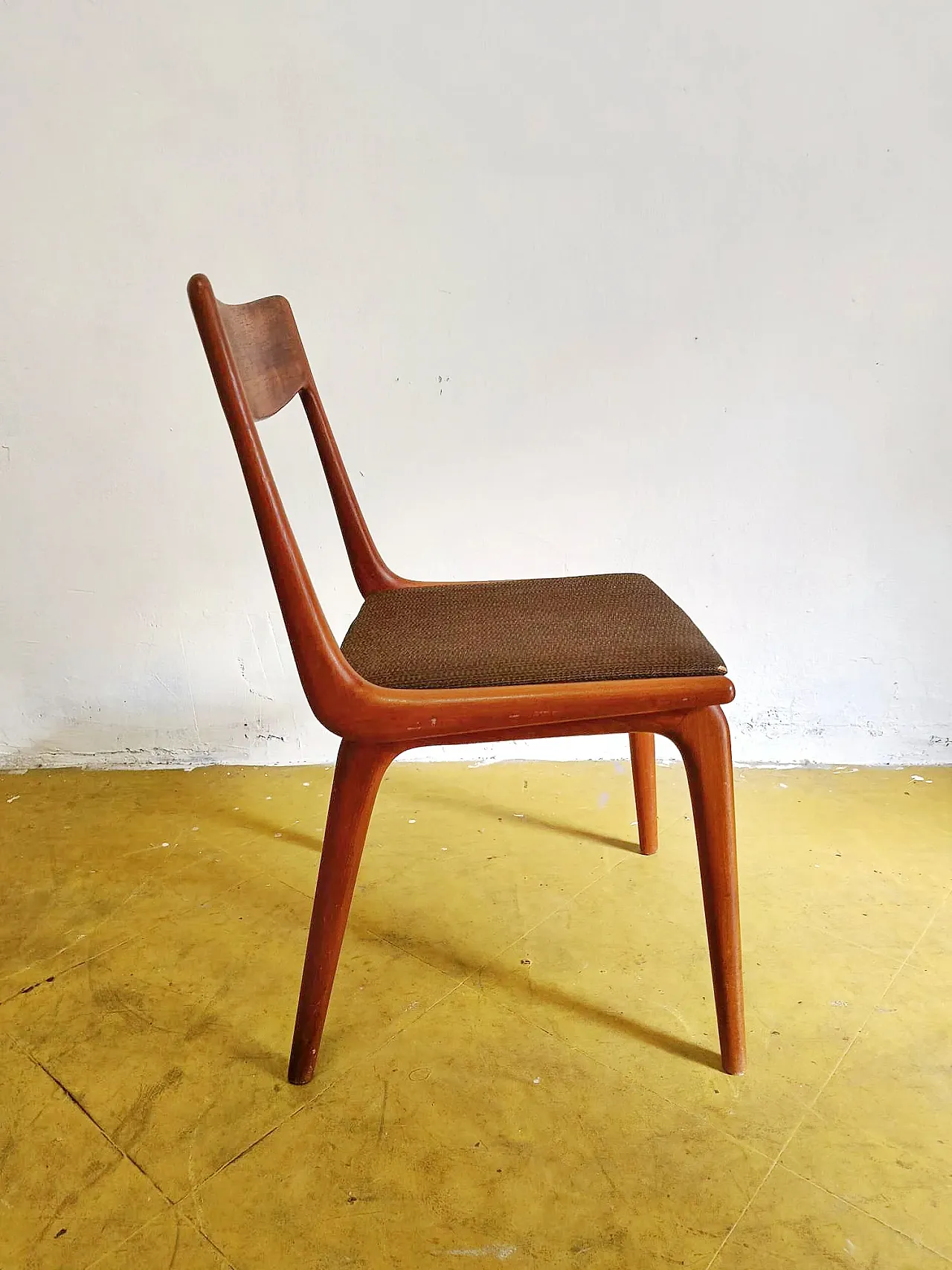 Boomerang Chair 370 by Alfred Christensen Danish in teak, 1960s 3