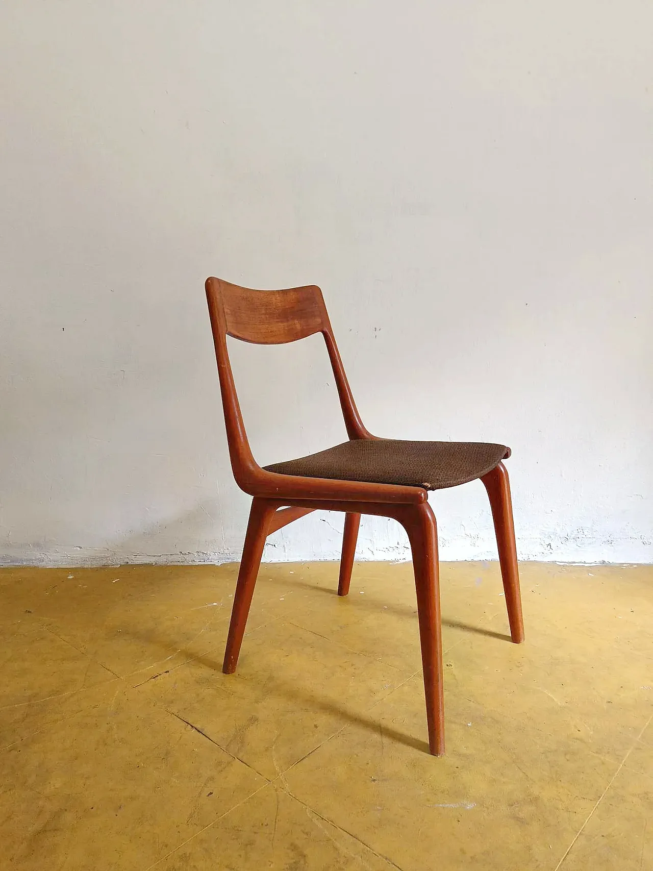 Boomerang Chair 370 by Alfred Christensen Danish in teak, 1960s 6