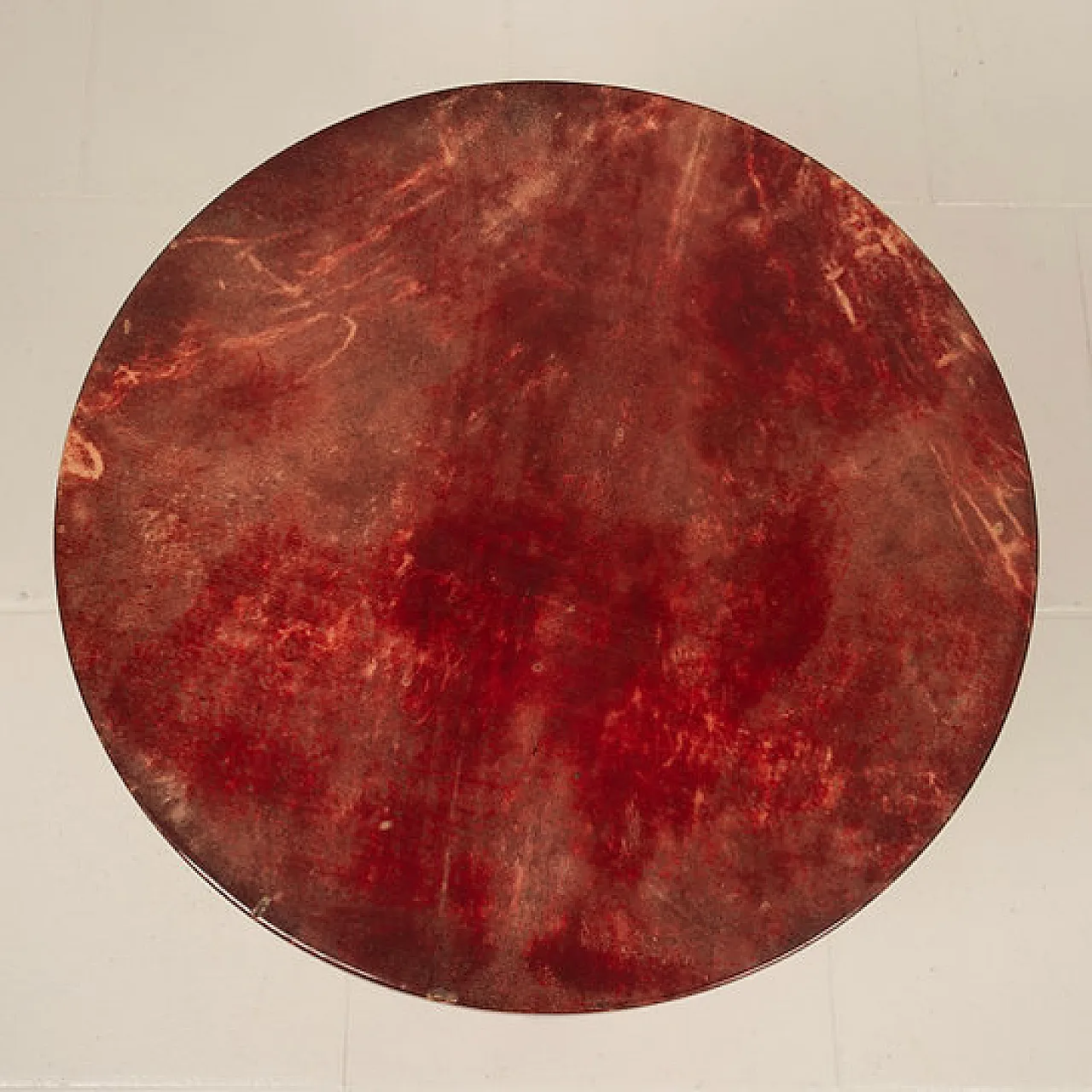 Tavolino basso in pergamena di Aldo Tura, anni '50 5