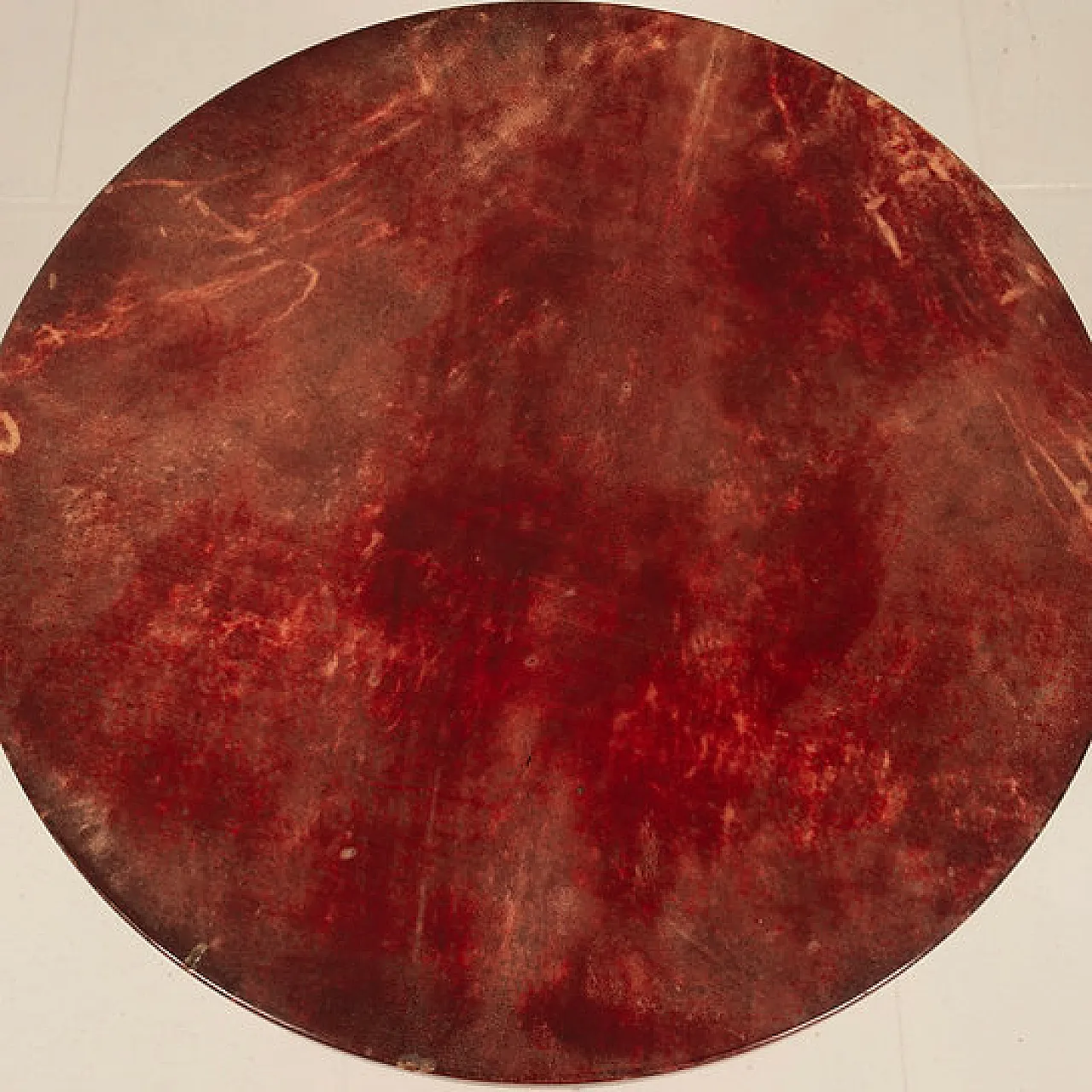 Tavolino basso in pergamena di Aldo Tura, anni '50 8