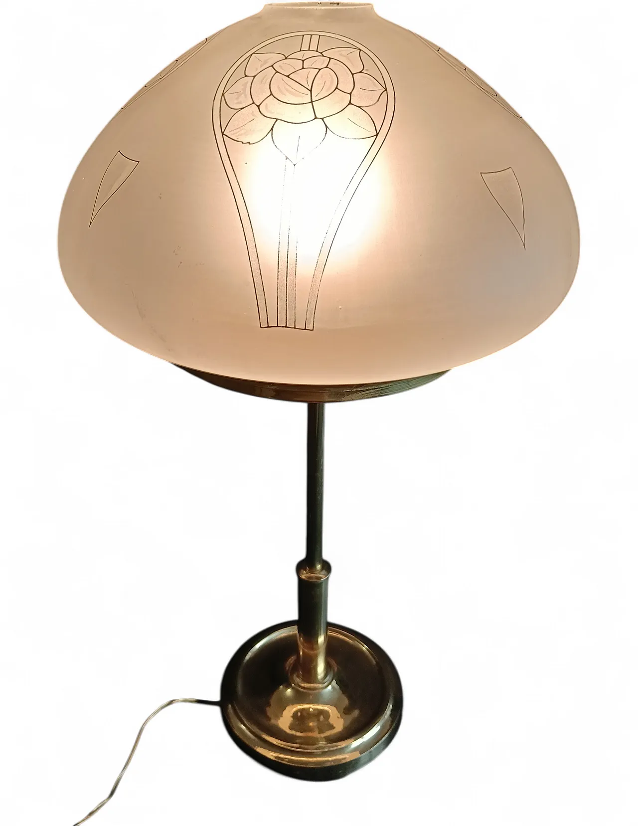 Art Nouveau style table lamp, mid-20th century 20