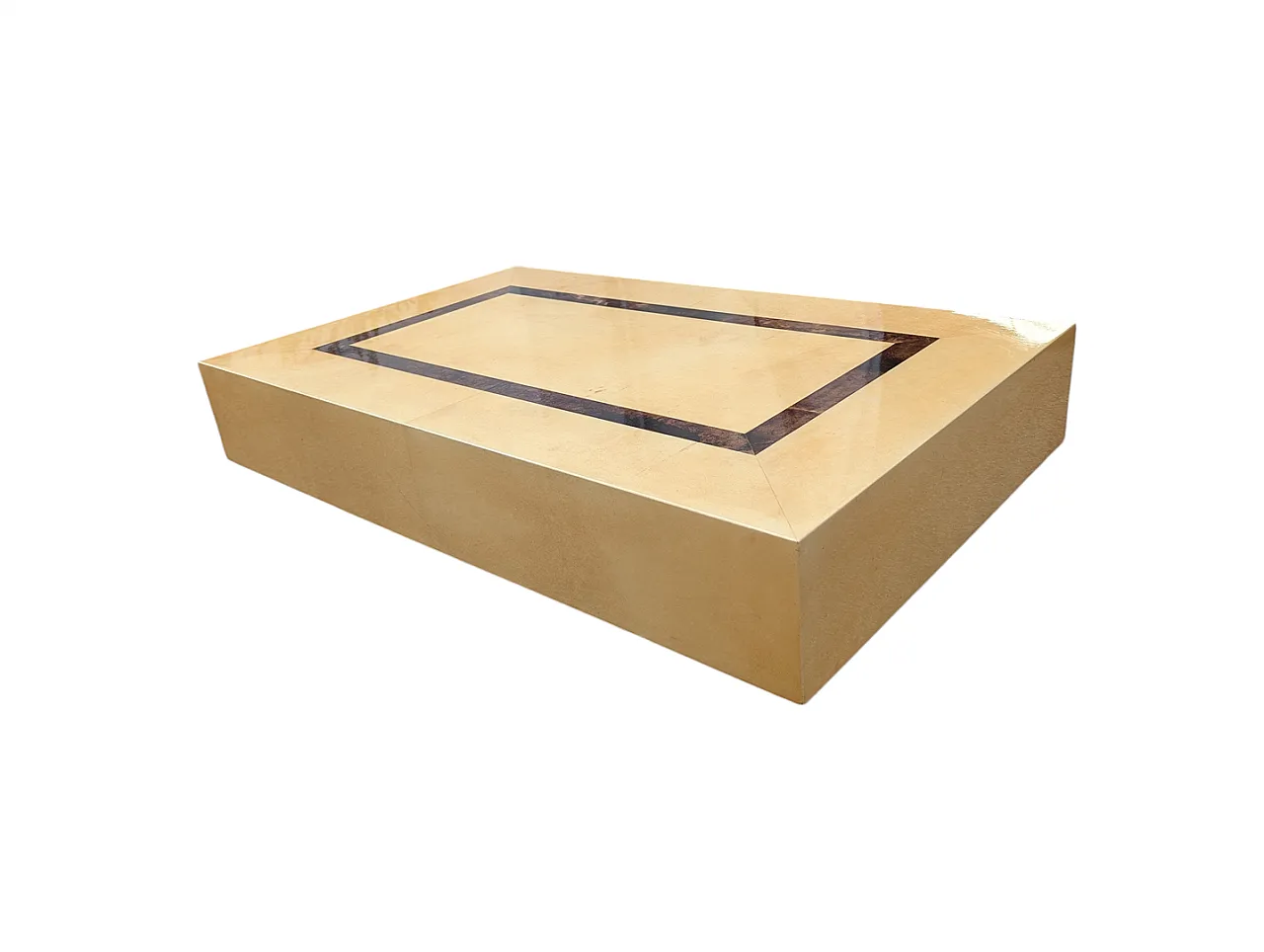 Coffee table in lacquered wood, Italy, mid-20th century 5