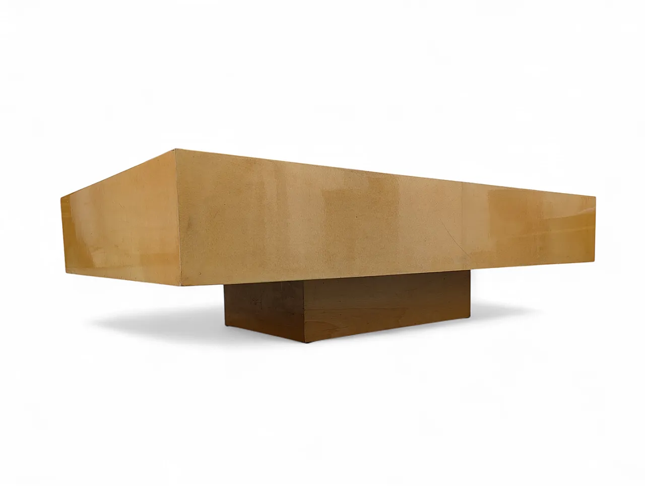 Coffee table in lacquered wood, Italy, mid-20th century 8