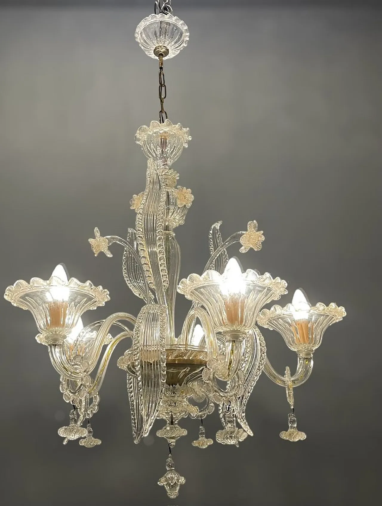 Murano glass chandelier by Made Murano Glass, 1960s 2