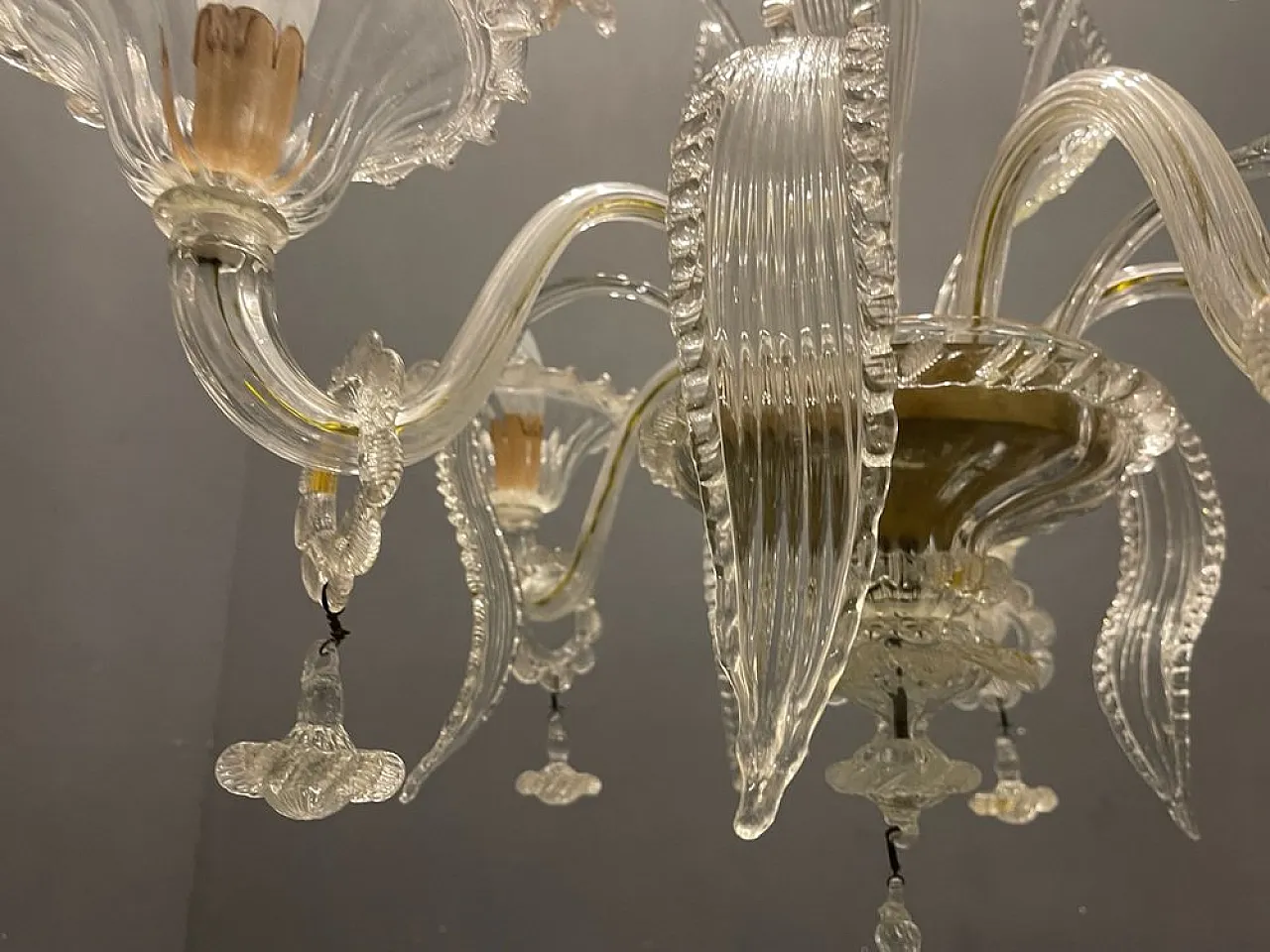 Murano glass chandelier by Made Murano Glass, 1960s 3