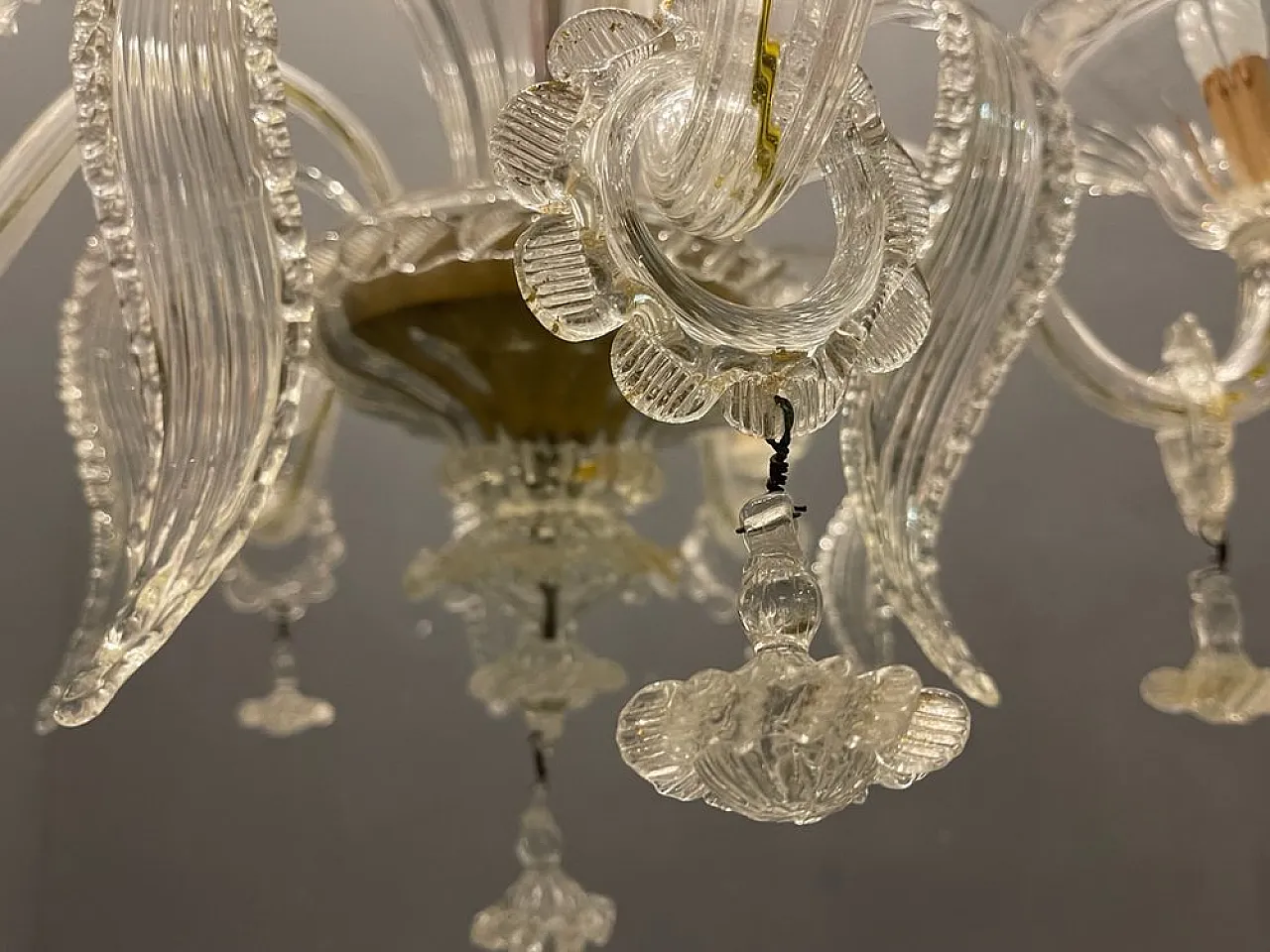 Murano glass chandelier by Made Murano Glass, 1960s 4