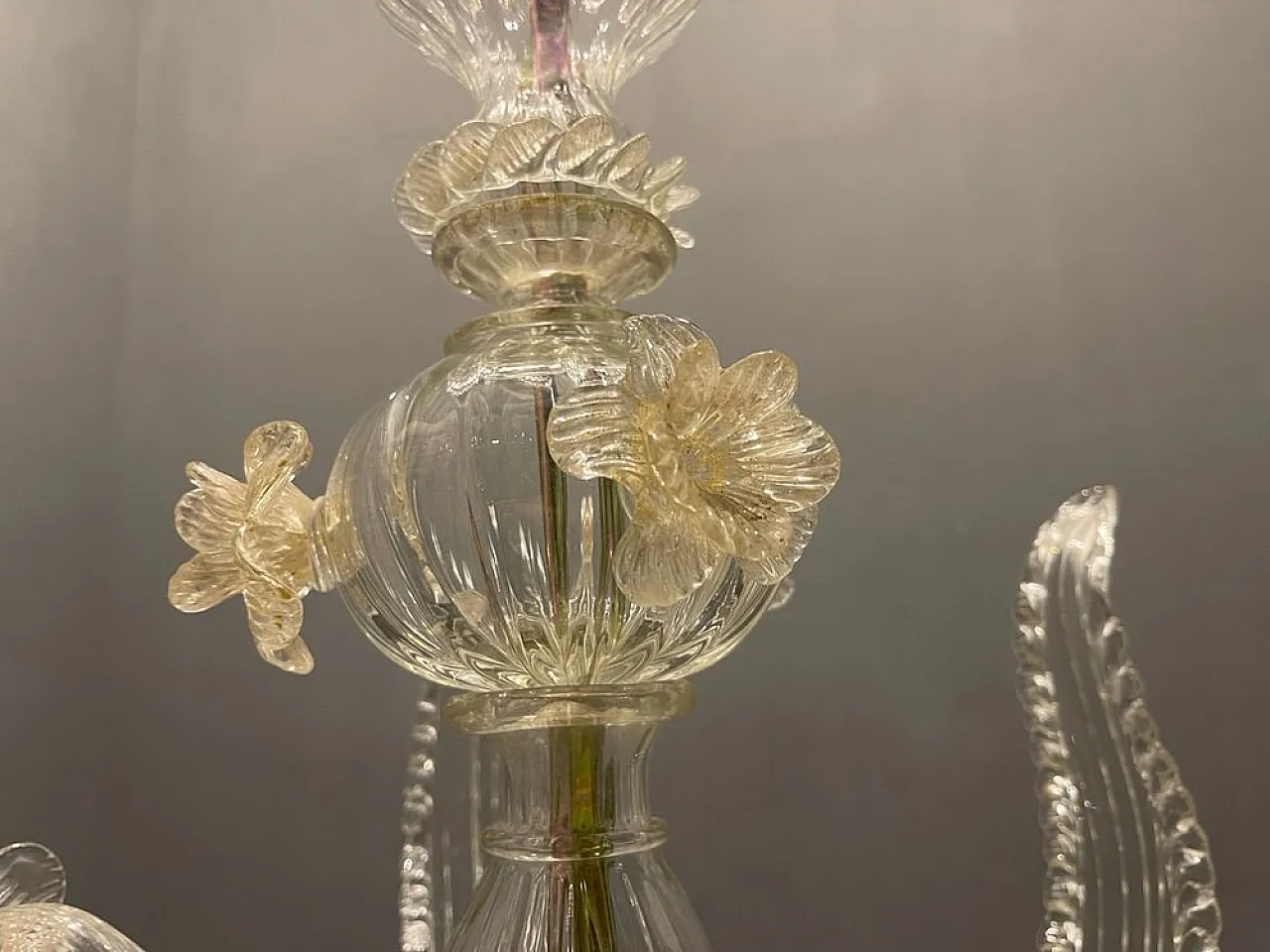 Murano glass chandelier by Made Murano Glass, 1960s 5