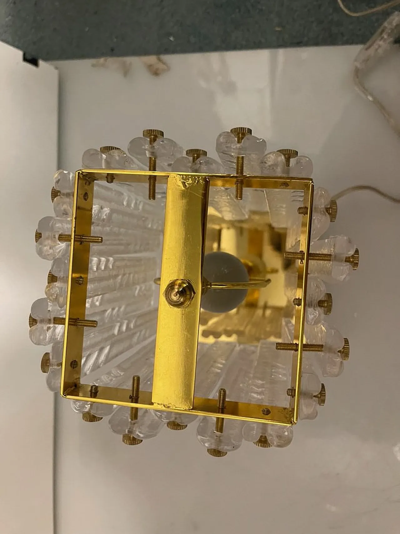 Pair of Murano glass table lamps, 1980s 9