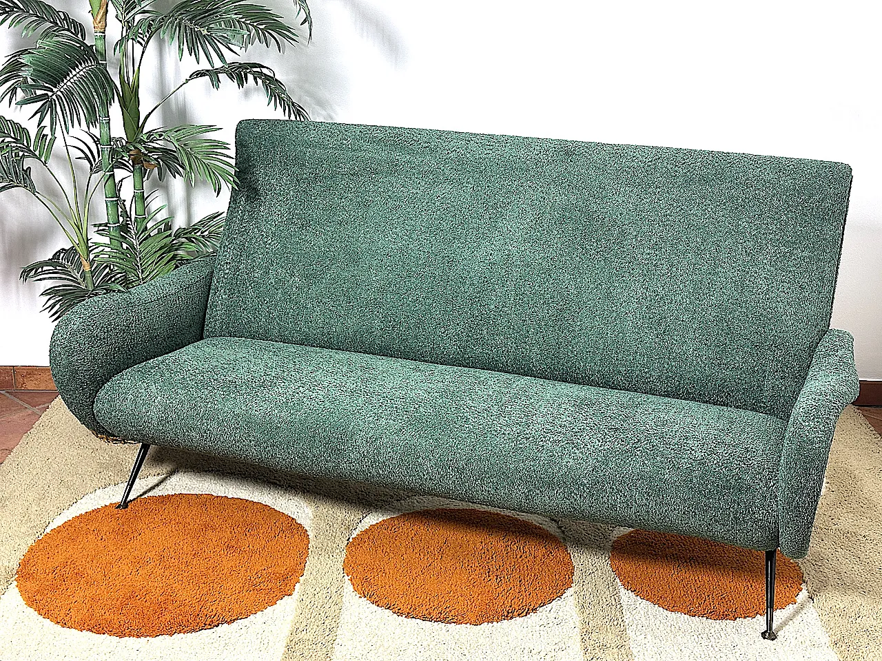 Lady 3 seater Sofa in Marco Zanuso style,  1950s 2