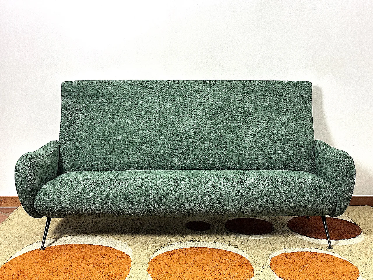 Lady 3 seater Sofa in Marco Zanuso style,  1950s 4