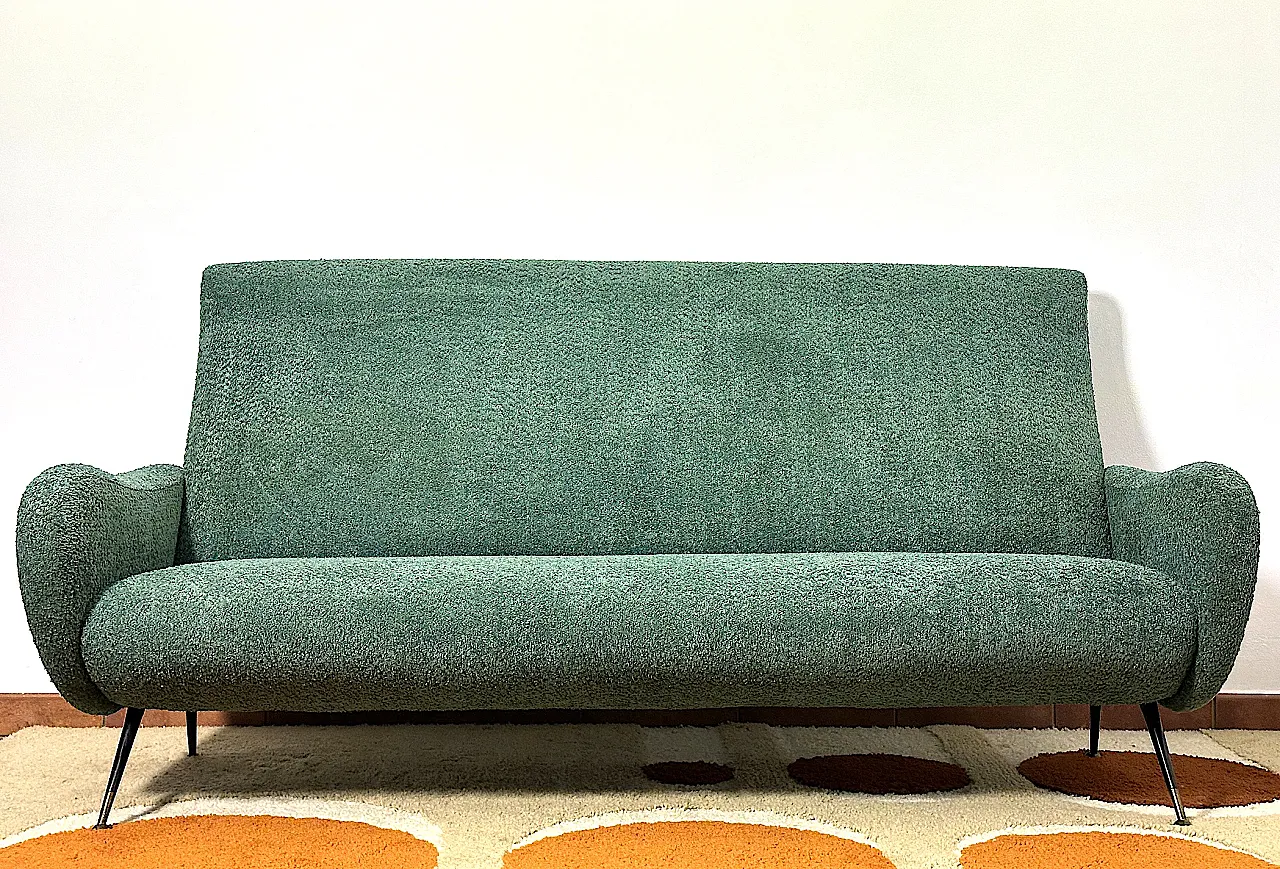 Lady 3 seater Sofa in Marco Zanuso style,  1950s 5