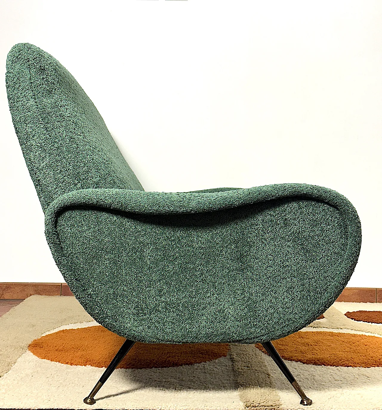 Lady 3 seater Sofa in Marco Zanuso style,  1950s 12