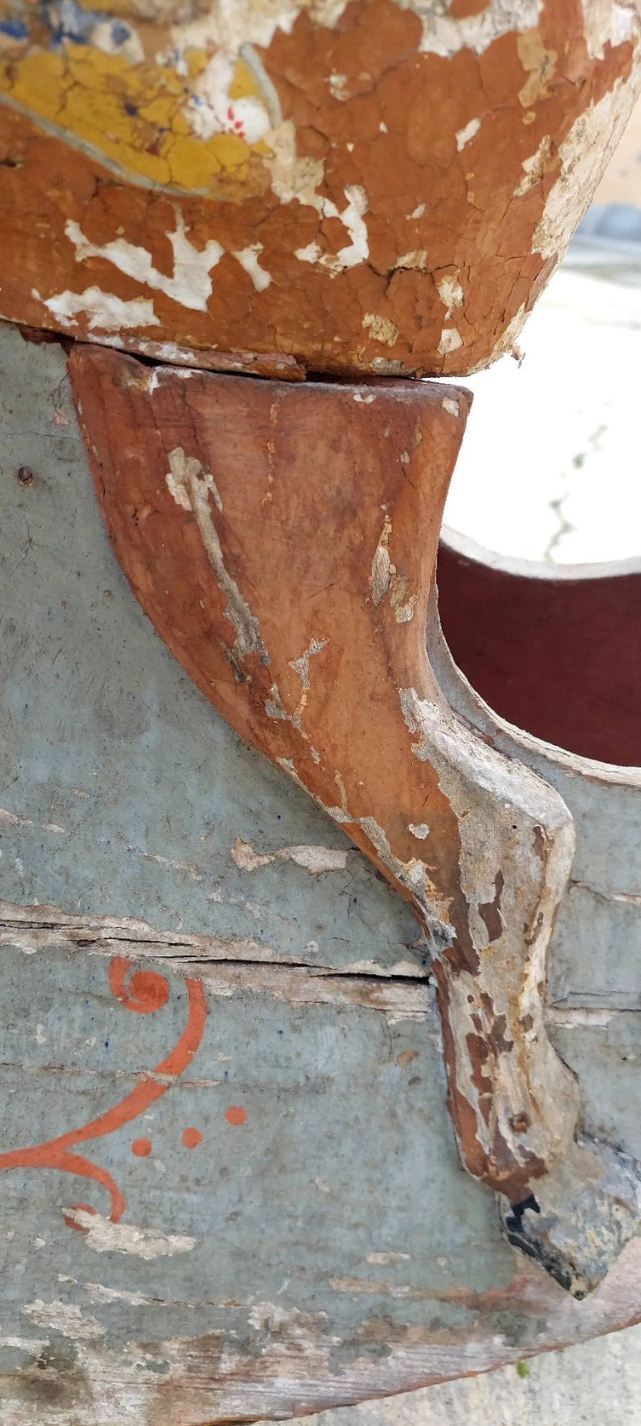 Rocking horse made of wood and papier-mâché, mid-19th century 18