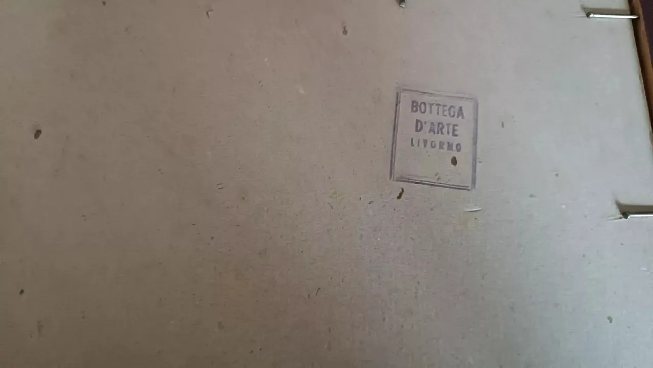 Scorcio della maremma di Bruno Loretti, olio su cartone, '900 9