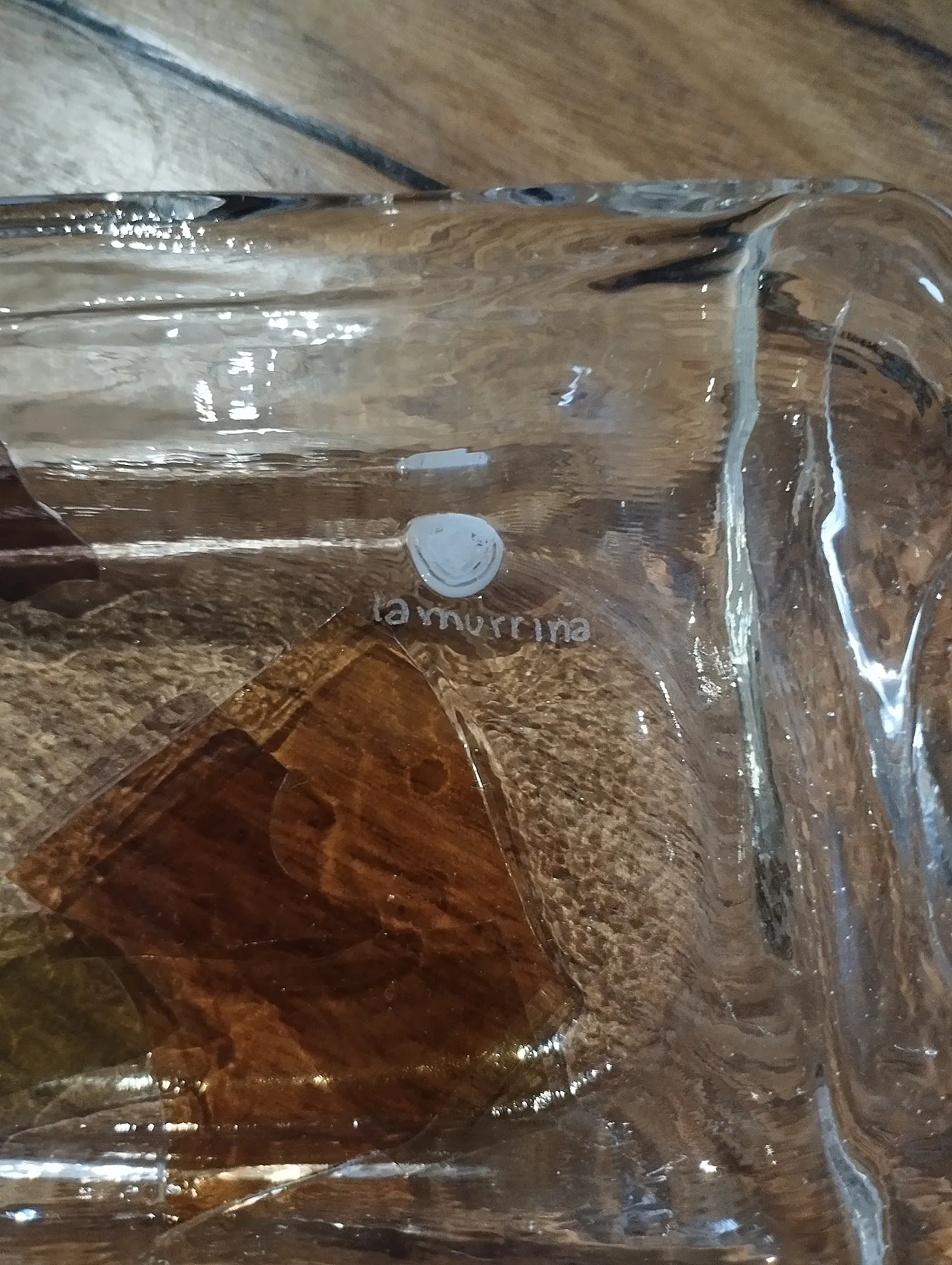 Glass tray by La Murrina, 1980s 4