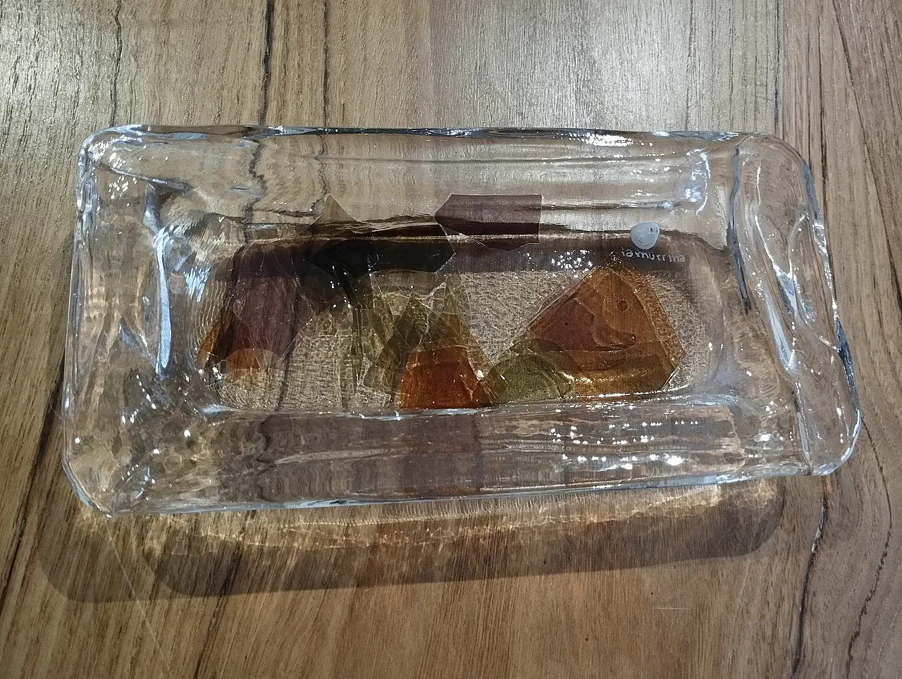 Glass tray by La Murrina, 1980s 6