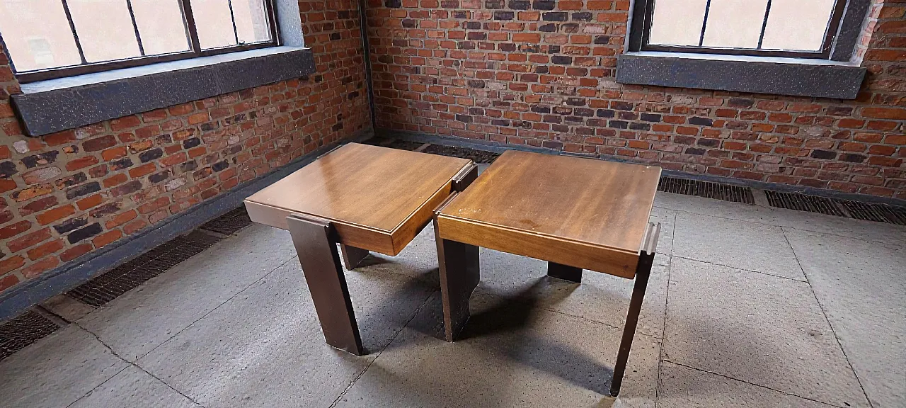 Coppia Tavolini da Caffè F.Frattini per Cassina, anni '90 5