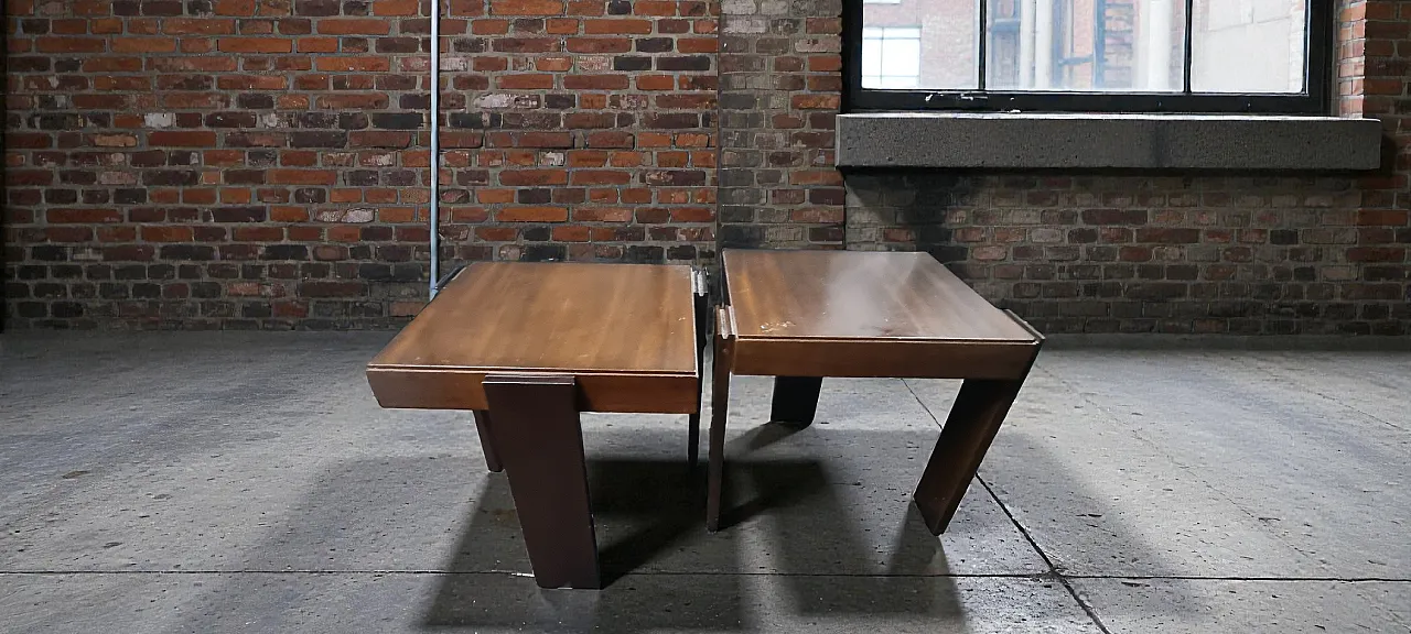 Coppia Tavolini da Caffè F.Frattini per Cassina, anni '90 6