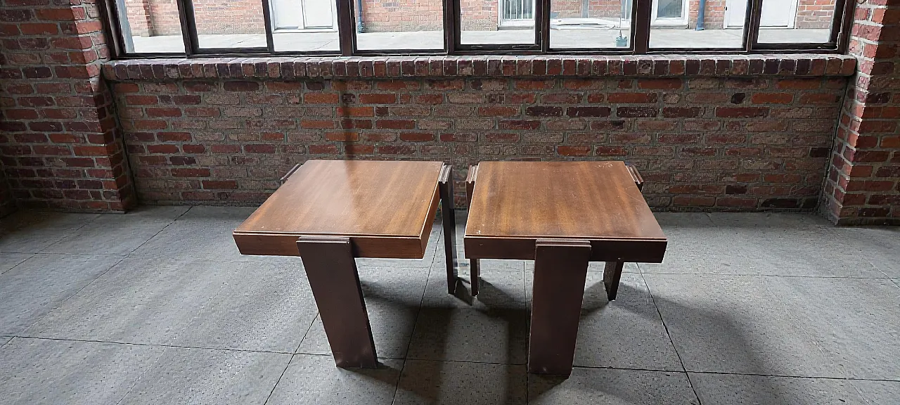 Coppia Tavolini da Caffè F.Frattini per Cassina, anni '90 7